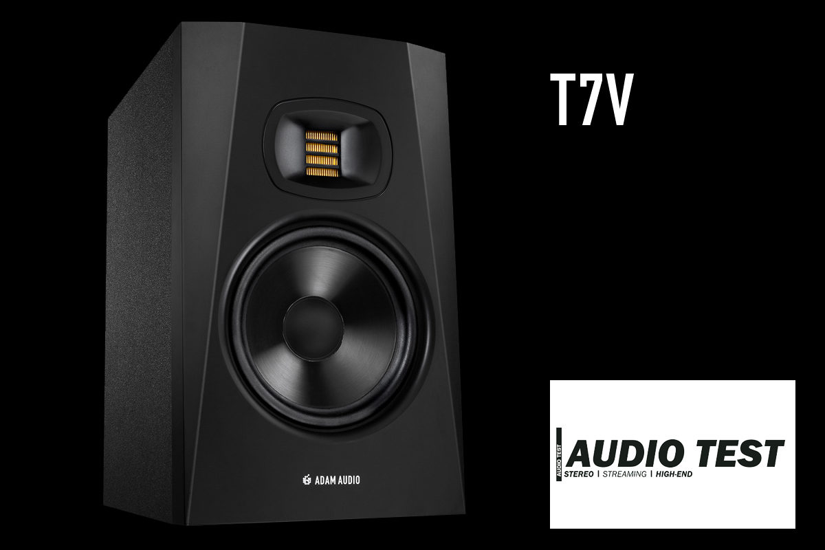The ADAM Audio T7V studio monitor is reviewed by Audio Test