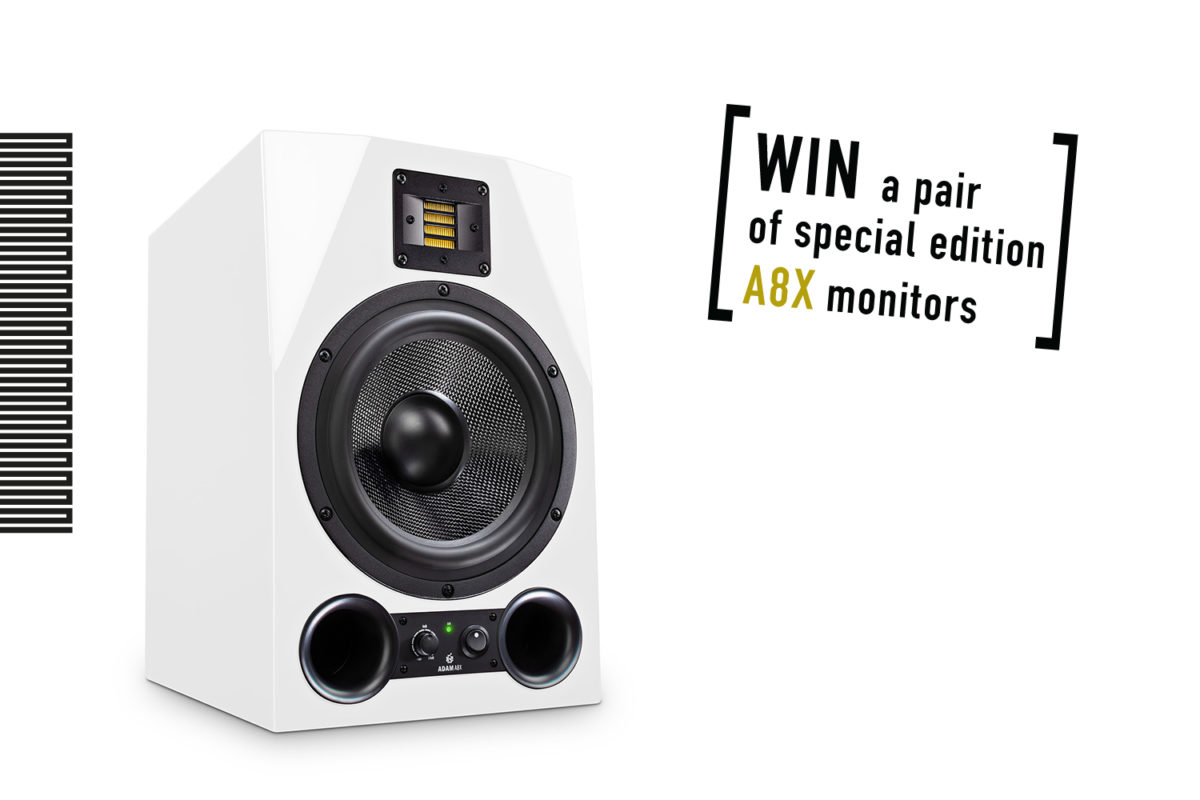ADAM A8X studio monitors