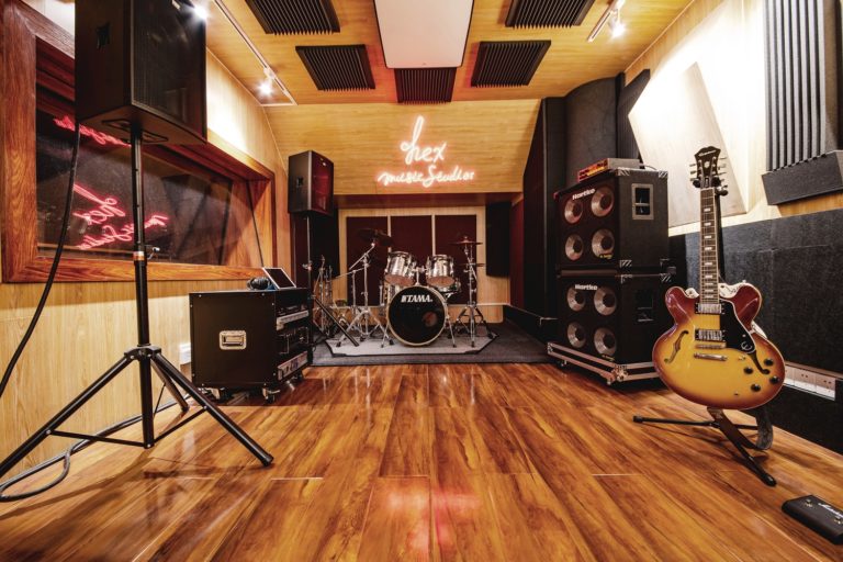 ADAM Audio S2V nearfiled monitors at Hex Music Studios