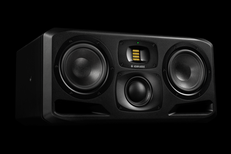 Adam Professional Audio A77H, 340W Dual 7 Active 3-Way Midfield Studio  Monitor (Pair)